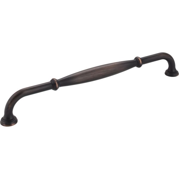 12" Center-to-Center Brushed Oil Rubbed Bronze Tiffany Appliance Handle