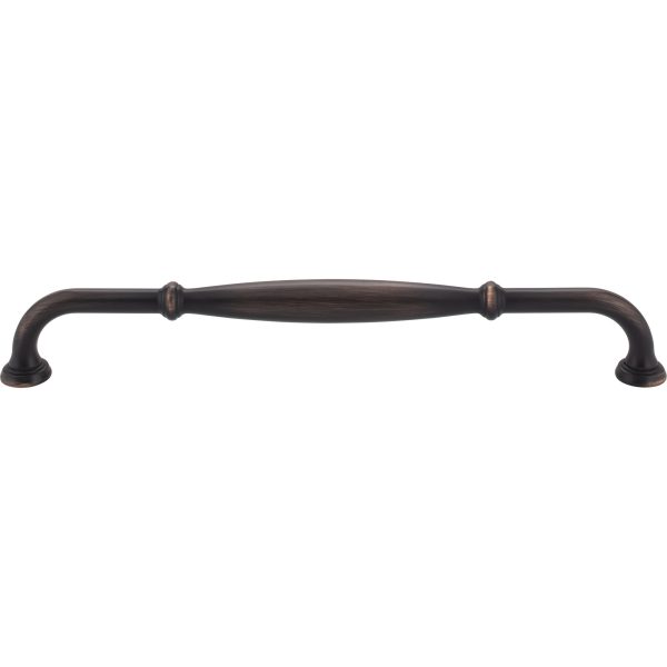 12" Center-to-Center Satin Bronze Tiffany Appliance Handle - Image 3