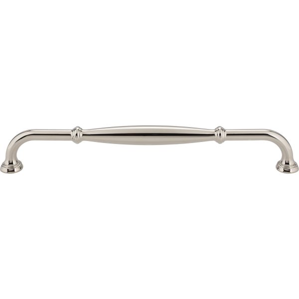 12" Center-to-Center Polished Chrome Tiffany Appliance Handle - Image 3