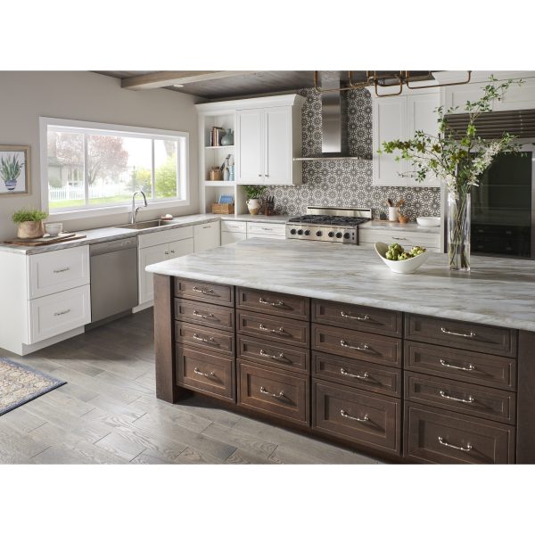 12" Center-to-Center Polished Chrome Tiffany Appliance Handle - Image 4