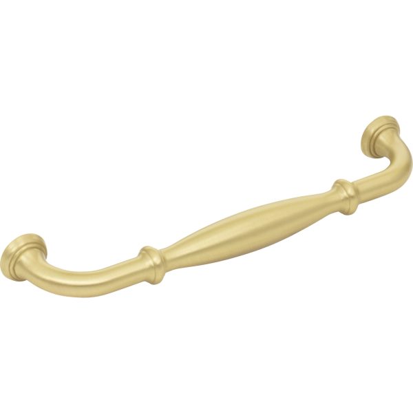 160 mm Center-to-Center Brushed Gold Tiffany Cabinet Pull - Image 4