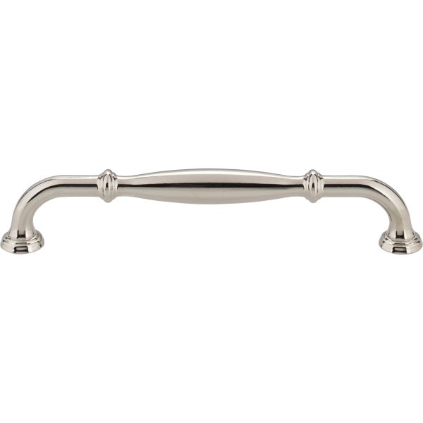 160 mm Center-to-Center Polished Nickel Tiffany Cabinet Pull - Image 3