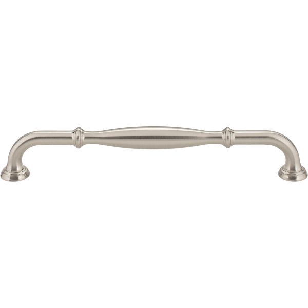 192 mm Center-to-Center Satin Nickel Tiffany Cabinet Pull - Image 3