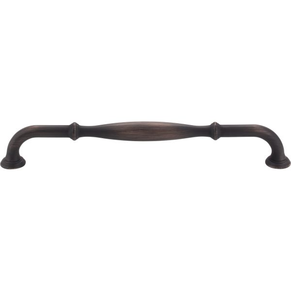 224 mm Center-to-Center Brushed Oil Rubbed Bronze Tiffany Cabinet Pull - Image 3