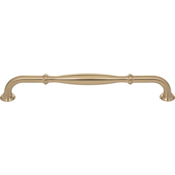 224 mm Center-to-Center Satin Bronze Tiffany Cabinet Pull - Image 3