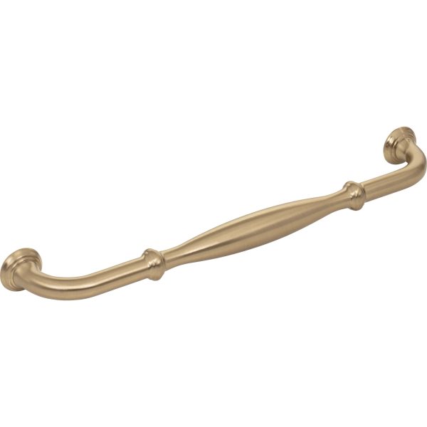 224 mm Center-to-Center Satin Bronze Tiffany Cabinet Pull - Image 4