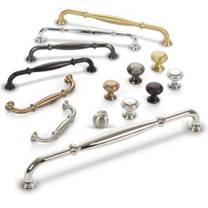 Tiffany Cabinet Knob in Satin Nickel
