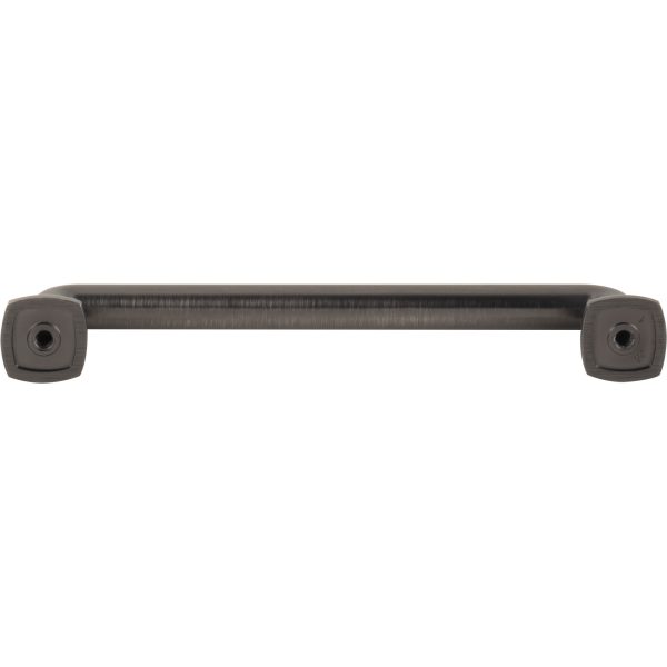 128 mm Center-to-Center Brushed Pewter Griffin Cabinet Pull - Image 5