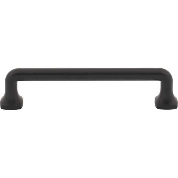 128 mm Center-to-Center Matte Black Griffin Cabinet Pull - Image 3