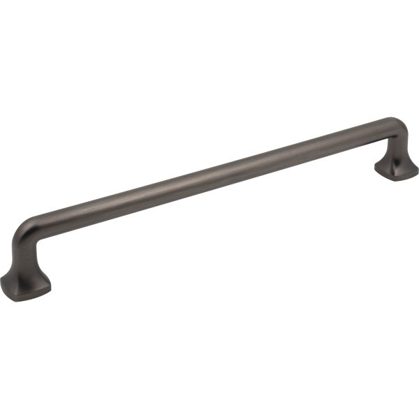 12" Center-to-Center Brushed Pewter Griffin Appliance Handle
