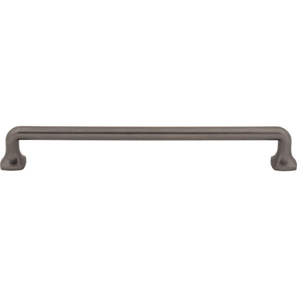 12" Center-to-Center Brushed Pewter Griffin Appliance Handle - Image 3