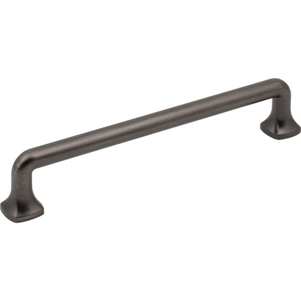 160 mm Center-to-Center Brushed Pewter Griffin Cabinet Pull