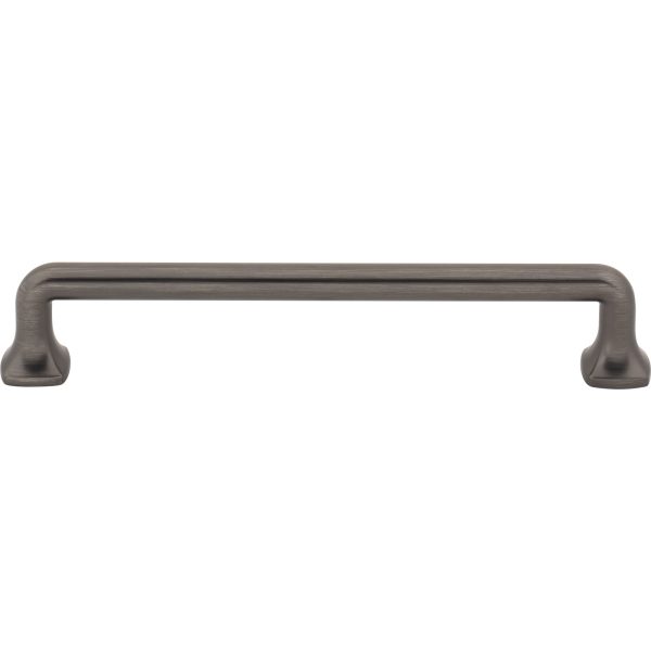 160 mm Center-to-Center Brushed Pewter Griffin Cabinet Pull - Image 3