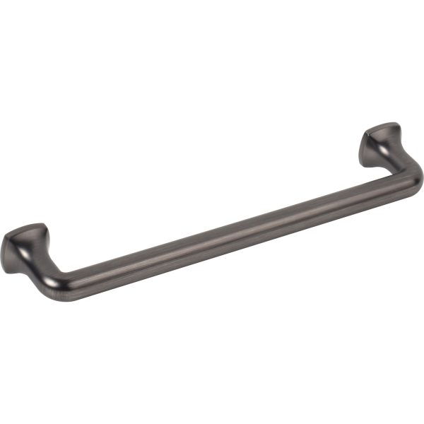 160 mm Center-to-Center Brushed Pewter Griffin Cabinet Pull - Image 4