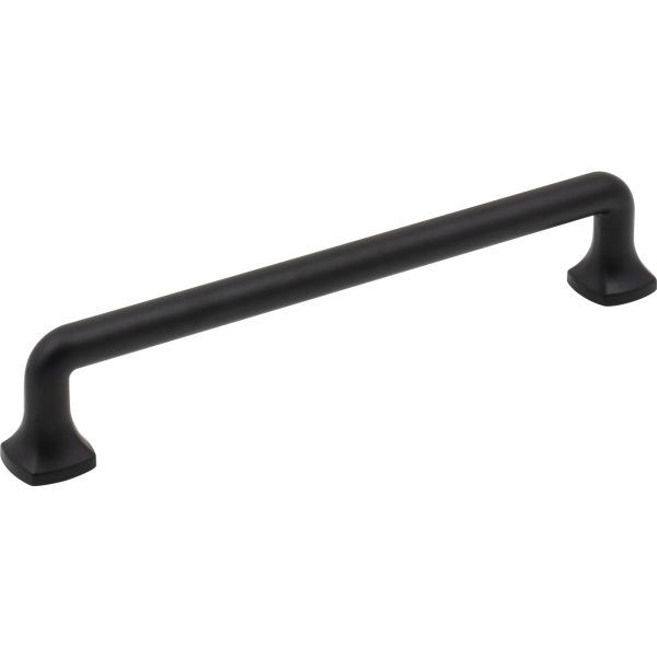 160 mm Center-to-Center Matte Black Griffin Cabinet Pull