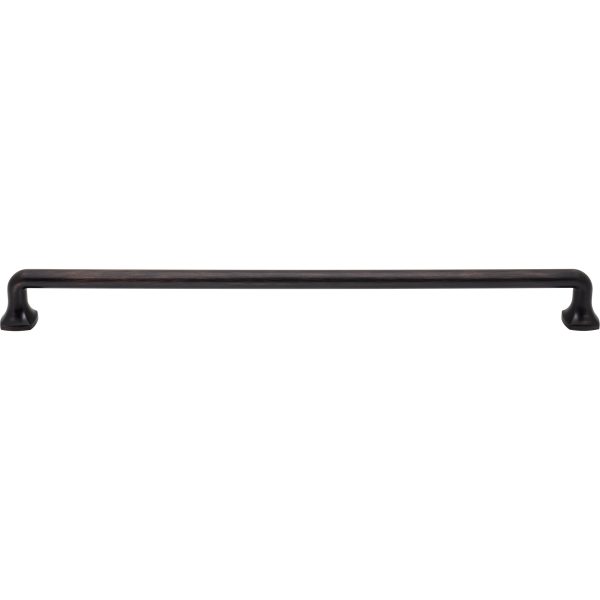 18" Center-to-Center Brushed Oil Rubbed Bronze Griffin Appliance Handle - Image 3