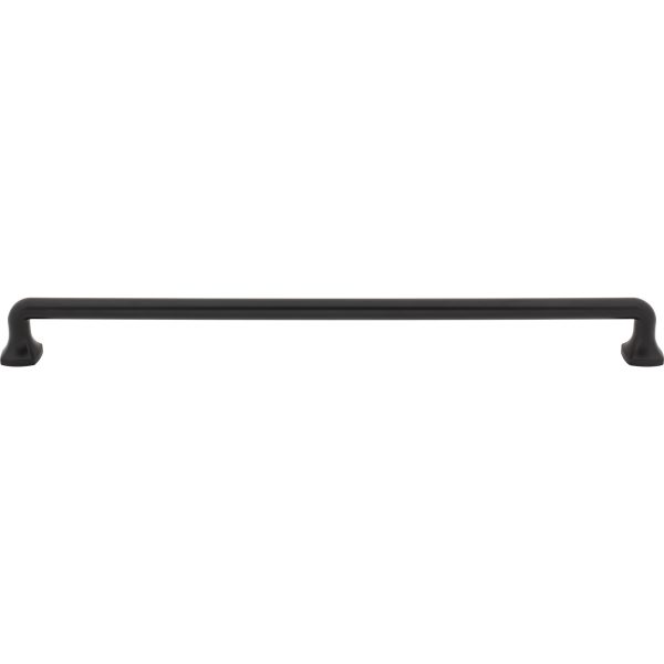 18" Center-to-Center Matte Black Griffin Appliance Handle - Image 3
