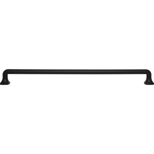 18" Center-to-Center Matte Black Griffin Appliance Handle - Image 6
