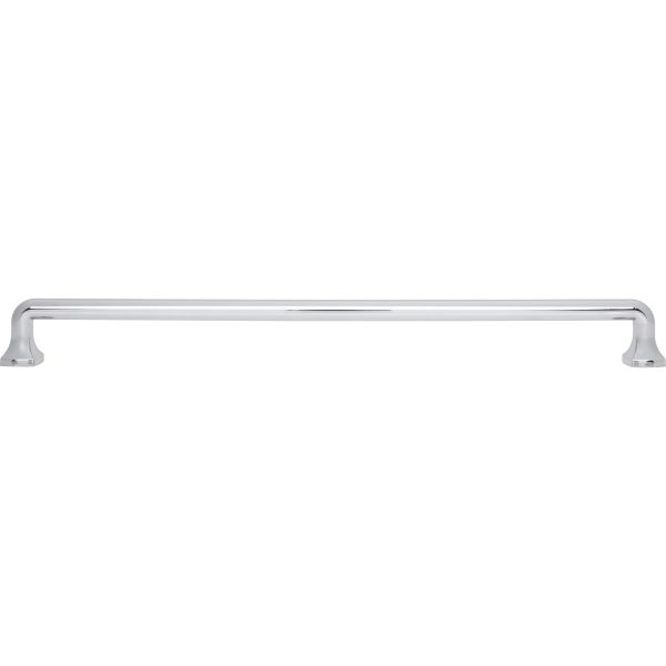 18" Center-to-Center Polished Chrome Griffin Appliance Handle - Image 6