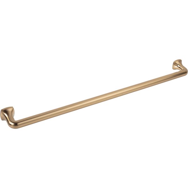 18" Center-to-Center Satin Bronze Griffin Appliance Handle - Image 4