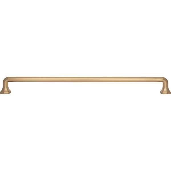 18" Center-to-Center Satin Bronze Griffin Appliance Handle - Image 6