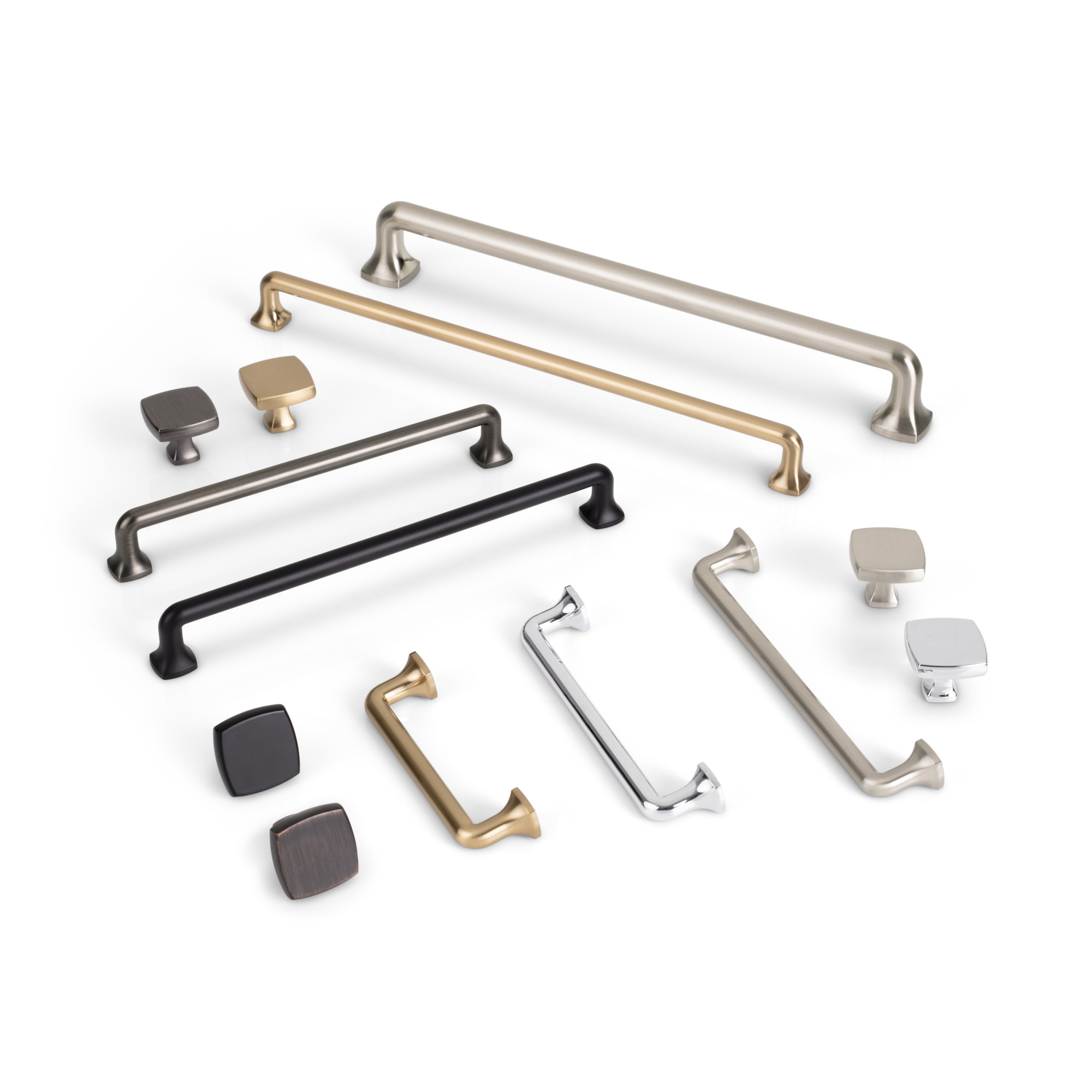 Griffin Appliance Pull in Satin Nickel