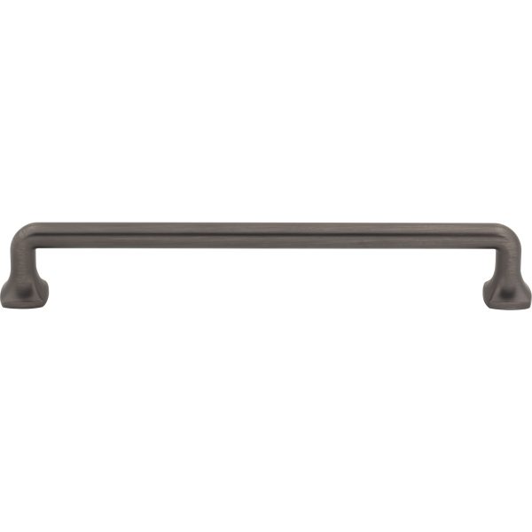 192 mm Center-to-Center Brushed Pewter Griffin Cabinet Pull - Image 3