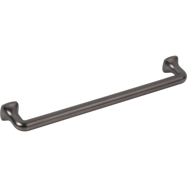 192 mm Center-to-Center Brushed Pewter Griffin Cabinet Pull - Image 4