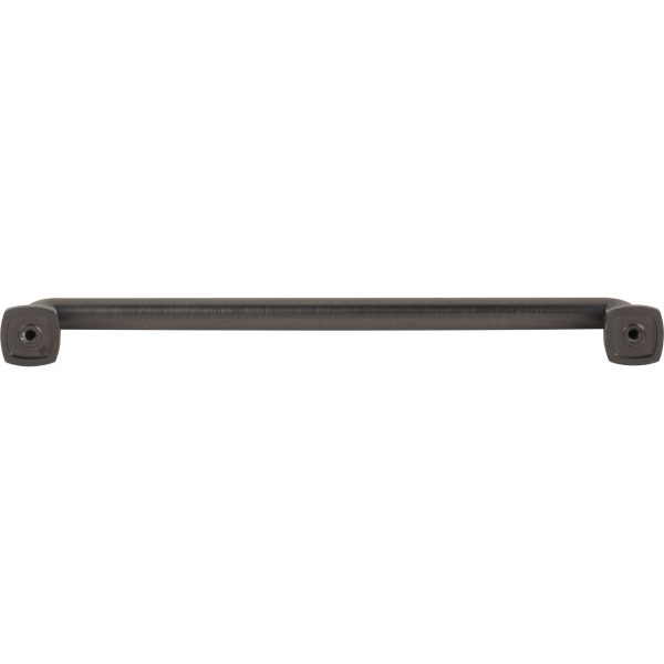 192 mm Center-to-Center Brushed Pewter Griffin Cabinet Pull - Image 5