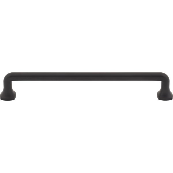 192 mm Center-to-Center Matte Black Griffin Cabinet Pull - Image 3
