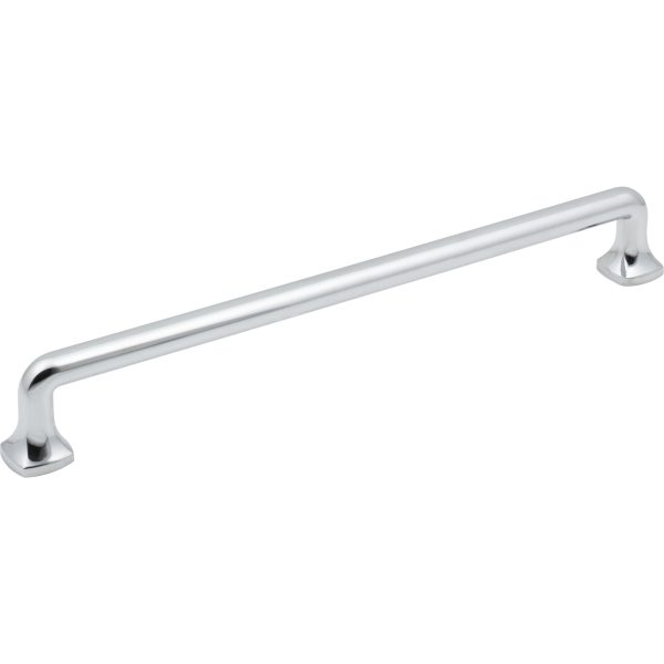 224 mm Center-to-Center Polished Chrome Griffin Cabinet Pull