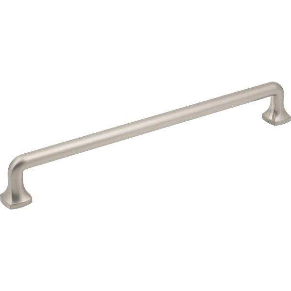 224 mm Center-to-Center Satin Nickel Griffin Cabinet Pull