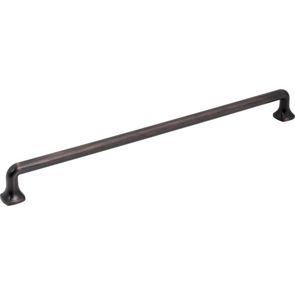 305 mm Center-to-Center Brushed Oil Rubbed Bronze Griffin Cabinet Pull