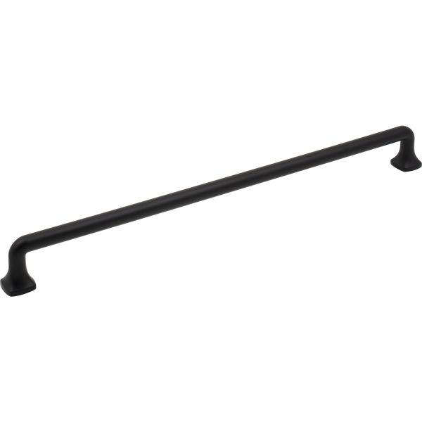 305 mm Center-to-Center Matte Black Griffin Cabinet Pull