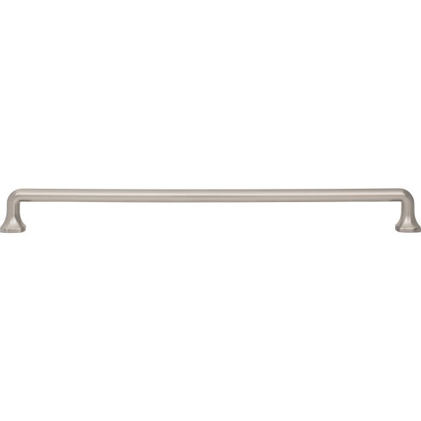 305 mm Center-to-Center Satin Nickel Griffin Cabinet Pull - Image 6