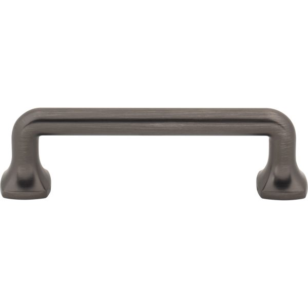 305 mm Center-to-Center Brushed Pewter Griffin Cabinet Pull - Image 3