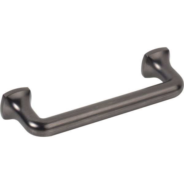 305 mm Center-to-Center Brushed Pewter Griffin Cabinet Pull - Image 4