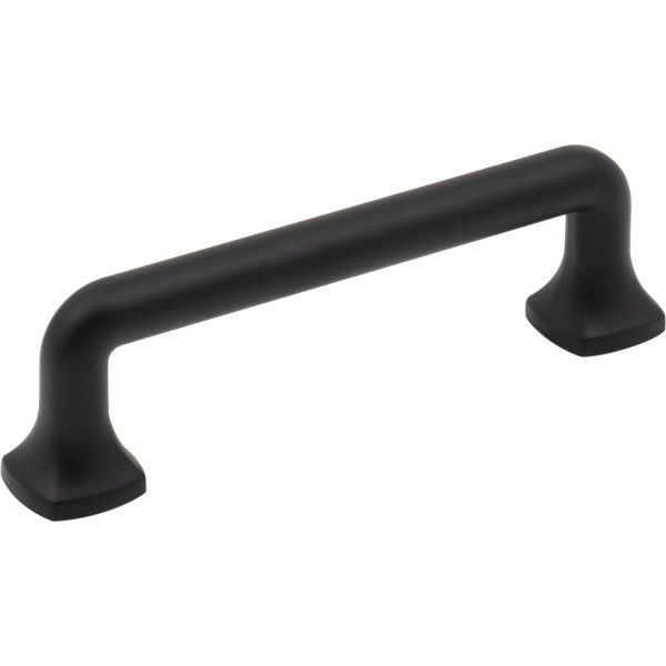 96 mm Center-to-Center Matte Black Griffin Cabinet Pull