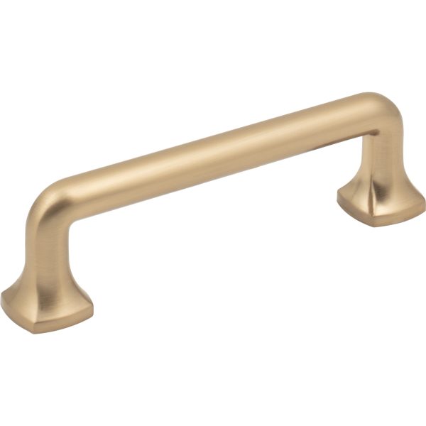 96 mm Center-to-Center Satin Bronze Griffin Cabinet Pull