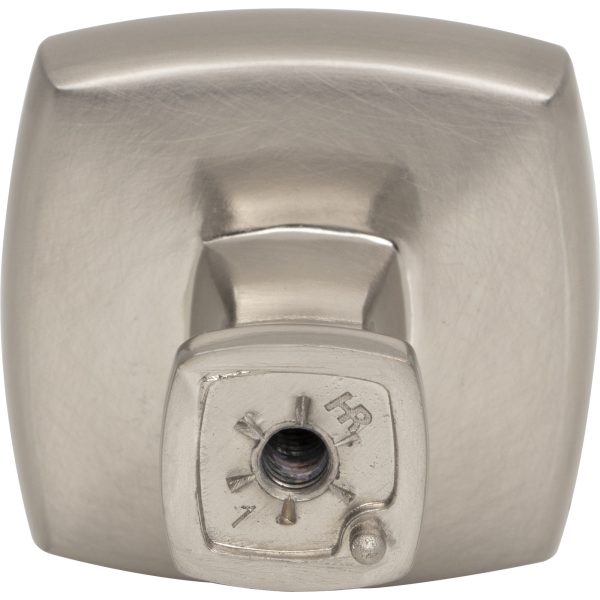 1-3/8" Overall Length Satin Nickel Griffin Cabinet Knob - Image 5