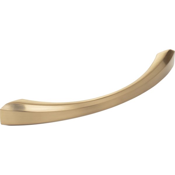 128 mm Center-to-Center Satin Bronze Wheeler Cabinet Pull - Image 4
