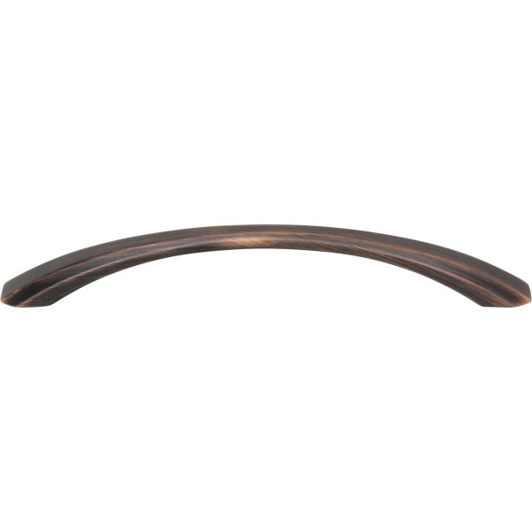 160 mm Center-to-Center Brushed Oil Rubbed Bronze Wheeler Cabinet Pull - Image 3