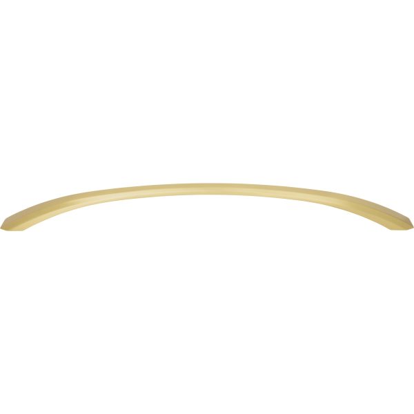 18" Center-to-Center Brushed Gold Wheeler Appliance Handle - Image 3