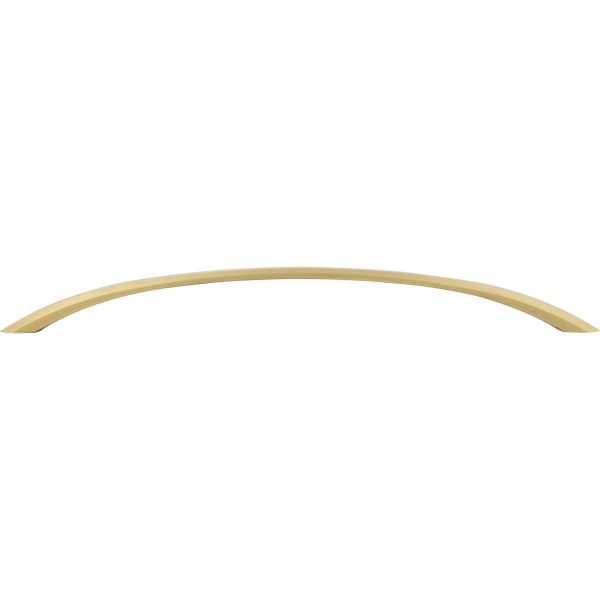 18" Center-to-Center Brushed Gold Wheeler Appliance Handle - Image 6