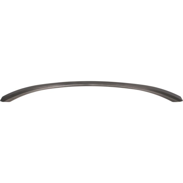 18" Center-to-Center Brushed Pewter Wheeler Appliance Handle - Image 3