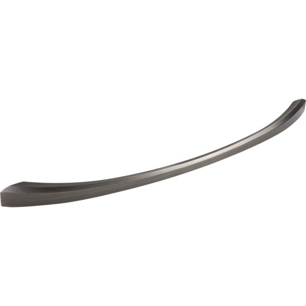 18" Center-to-Center Brushed Pewter Wheeler Appliance Handle - Image 4
