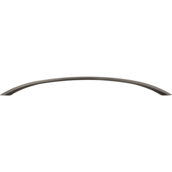 18" Center-to-Center Brushed Pewter Wheeler Appliance Handle - Image 6