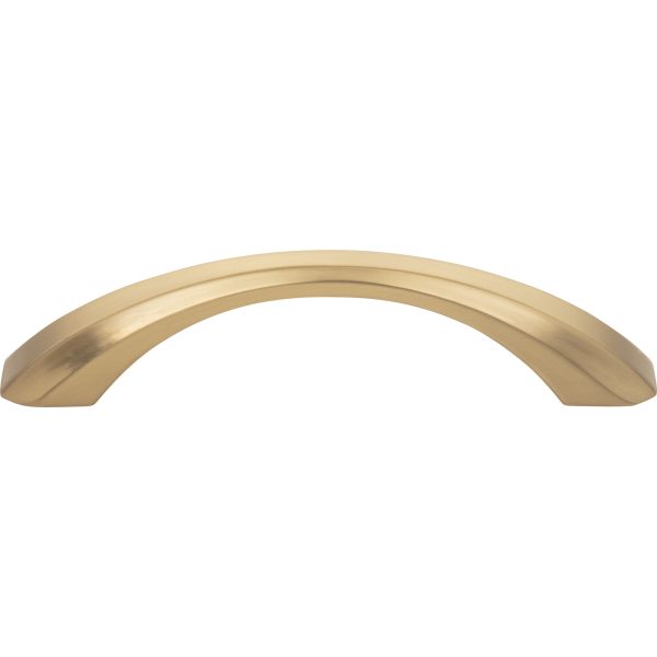96 mm Center-to-Center Satin Bronze Wheeler Cabinet Pull - Image 3
