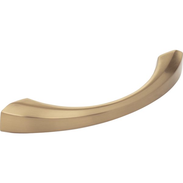 96 mm Center-to-Center Satin Bronze Wheeler Cabinet Pull - Image 4