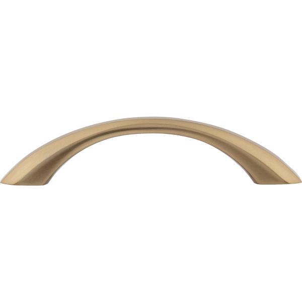 96 mm Center-to-Center Satin Bronze Wheeler Cabinet Pull - Image 6